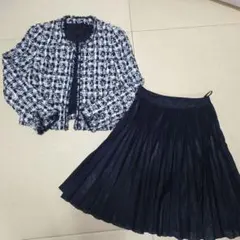 ANAYI　ツイードジャケット　スーツ　セットアップ♪