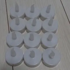 LEDキャンドルライト 12個セット 電池付き