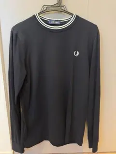 FRED PERRY フレッドペリー 長袖 ロンT ブラック Sのサムネイル