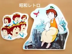 当時物 1977年 東映映画 白鳥の王子 エリザ ステッカー シール 昭和 레트로