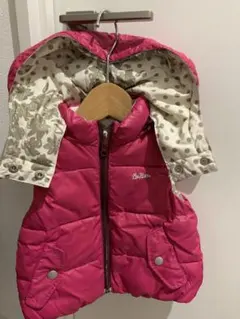 Bebe リバーシブル　ベスト　90㎝