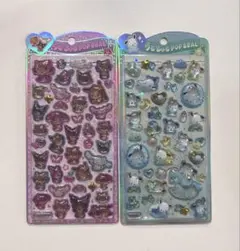 正規品 うるちゅるポップシール サンリオ 2枚セット