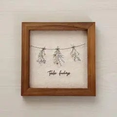 salut! ( サリュ ) ブーケ刺繍パネル