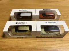 スズキ プルバックカー　4車種セットのサムネイル