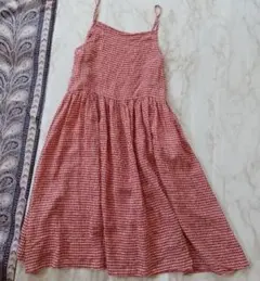 ネストローブ　リネン　キャミワンピース