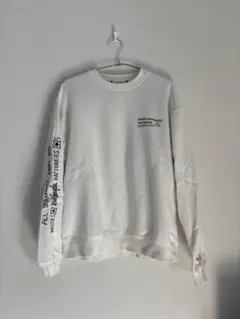 MARK GONZALES ホワイト スウェット