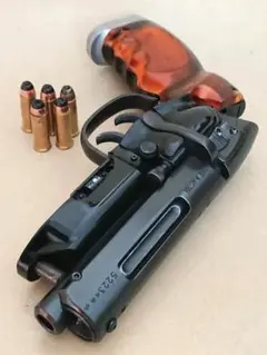 S&W M327発火式モデルガン ドットサイト・レーザーサイト・木製