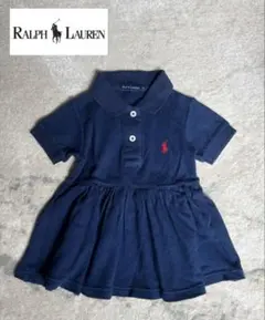 Ralph Lauren ラルフローレン ワンピース ネイビー　70