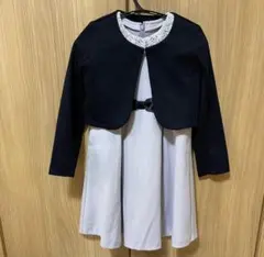 ＊美品＊GLOBAL WORKフォーマルドレス・ジャケットセット120cm