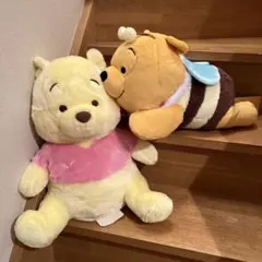 ウィニー・ザ・プー ぬいぐるみ2体　特大セット(タグ付)
