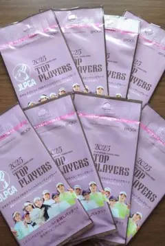 JLPGA 2025 TOP PLAYERS お試しパック 7パックセット