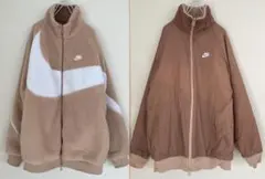 NIKE/ナイキ スウッシュ ボア ジャケット フリース リバーシブル L