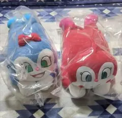 【新品】それいけ！アンパンマン ドキンちゃん　西川　だきまくら　ぬいぐるみ　2個