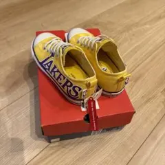 コンバースオールスター　レイカーズ　19センチ　新品