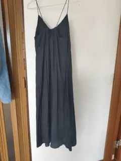 アーバンリサーチ　ヴィンテージサテンBACKリボンキャミソールワンピース