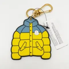 【新品】MONCLER キーホルダー ダウン型 チャーム イエローのサムネイル