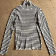 ボーダー ニット レディース Lサイズ