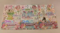 アイカツ ブルーミングコーデ 3枚セット（アクセサリー無し）
