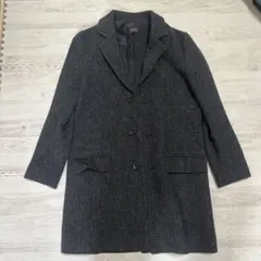 希少 A.P.C. ウール チェスターコート ダークグレー S 美品 秋冬