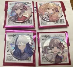 プロセカ セカライ 4th レオニード　ホログラム缶バッジ　4点セット　【美品】