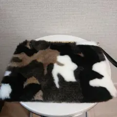 ファー　クラッチバッグ