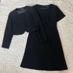 美品　polepine ブラックフォーマル　喪服　礼服　黒　11号