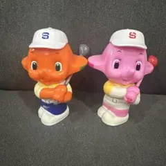 サトちゃん 貯金箱 2体セット