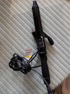 SALONIA セラミックカール　ヘアアイロン 黒　32mm