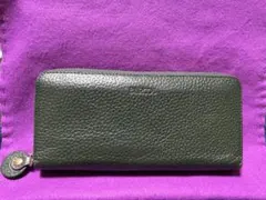 BARCOSダークグリーン長財布 カードケース付き