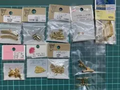 ゴールド金具セット アクセサリー用