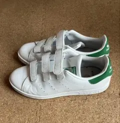 adidas Stan Smith ホワイト/グリーン ベルクロ