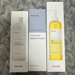 ma:nyo スキンケア 4点セット クレンジングオイル 洗顔 クリーム2点