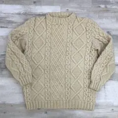L*y様 古着 60年代 70年代 アランニット フィッシャーマンセーター S
