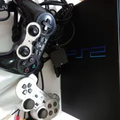 PS2本体 コントローラー2個付き