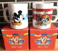 ディズニー　ミッキーマウス マグカップ 2個セット