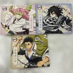 鬼滅の刃　3個セット　マグネットコレクションガム 4 伊黒　蜜璃　悲鳴嶼