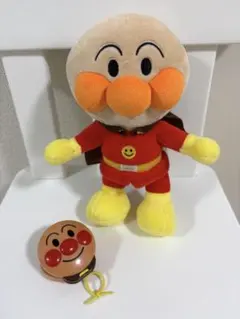 アンパンマン　ぬいぐるみ　カスタネット　セット