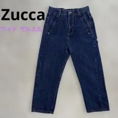 【美品】Zucca S ズッカ ワイド サルエル セルビッチ クロップド 赤耳
