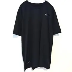 【人気】 NIKE ナイキ ドライフィット Tシャツ ブラック 黒 【L】 半袖