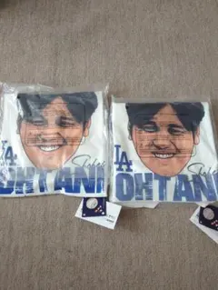 FOCO 大谷翔平 LAドジャース Tシャツ М 白 新品未使用 2枚セット