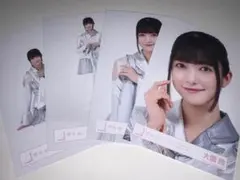 大園玲 櫻坂46 Addiction シルバー衣装 生写真 4種コンプ