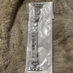Apple Watch用 ハートデザイン バンド シルバー 38/40/41mm