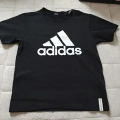 adidas 黒 Tシャツ 120cm