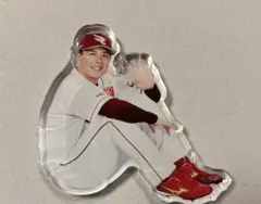 分厚い自立式アクリルスタンド　楽天イーグルス　藤井聖　47