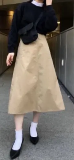 UNIQLOポケット付き！フレアスカート ウエスト61cm