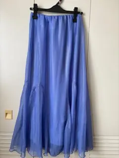 COLLAGE GALLARDAGALANTE 　シアーフレアスカート シフォン