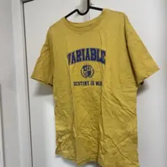 VARIABLE DESTINY IS MINE Tシャツ イエロー