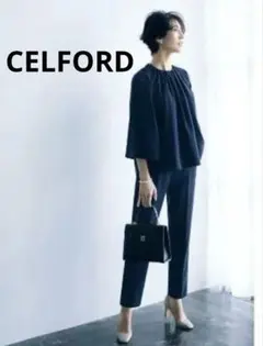 CELFORD（セルフォード）VERYコラボセットアップ　ダークネイビー38
