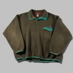 90s USA製 パタゴニア シンチラ スナップT 1991年 L 紫×緑 - メルカリ
