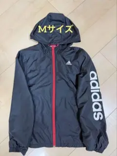 美品!!レディースadidasウインドブレーカー